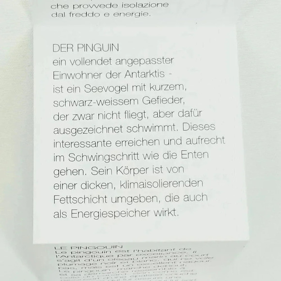 H. Stern Pewter The Penguin Charm Pendant. 1/2". New - Picture 6 of 10